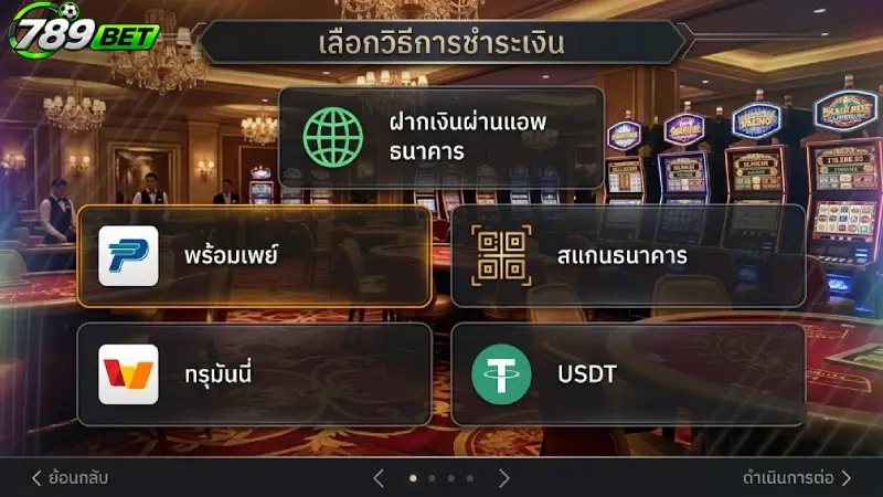 ข้อดีของระบบฝากเงิน 789bet ที่ผู้เล่นไว้วางใจ