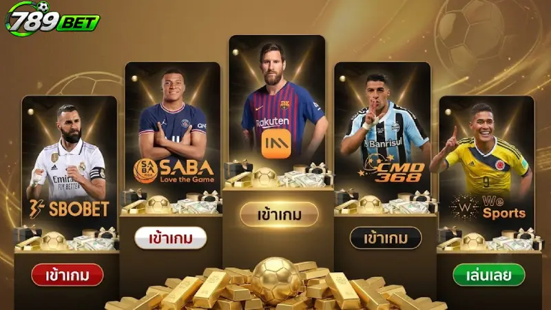 พันธมิตรสบ็อบและค่ายเดิมพันชั้นนำบน กีฬา 789bet