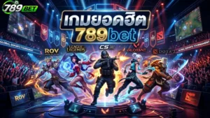 เกมยอดฮิตที่เปิดให้เดิมพันใน อีสปอร์ต 789bet